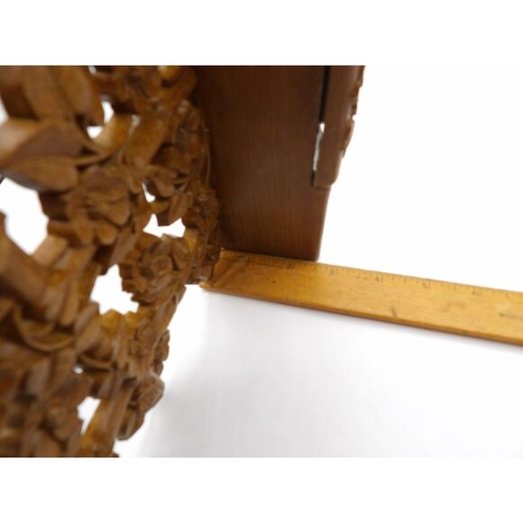 Easel- Homeco Inc.- Floral Vines on Wood Tone Plastic- Vintage 1984 #6087 - Picture 8 of 8